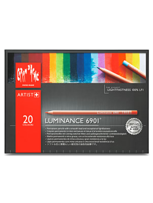 LAPICES LUMINANCE 6901 20 COLORES