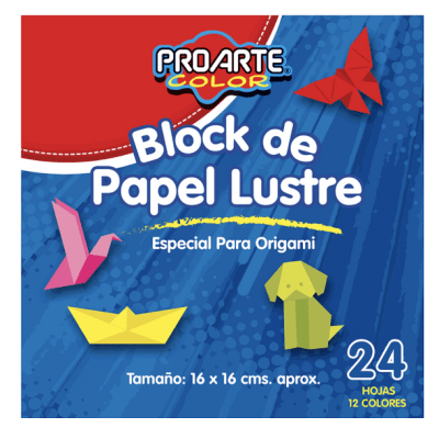 PAPEL LUSTRE 16X16 PROARTE