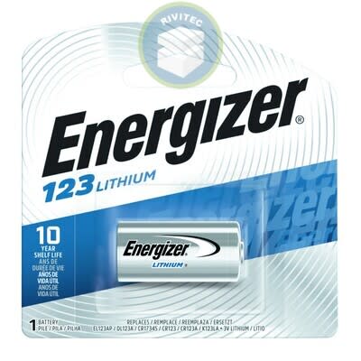 PILA 123 ENERGIZER 3V UNIDAD