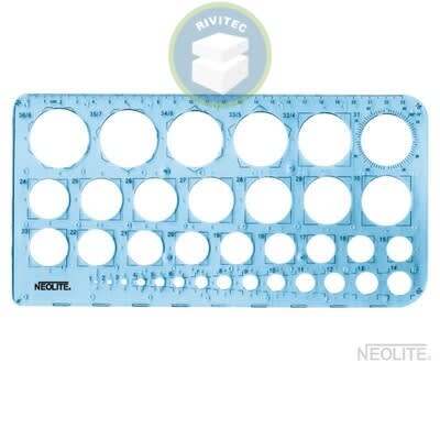 PLANTILLA GEOMÉTRICA CON CIRCUNFERENCIA