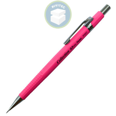 PORTAMINA 0,7 NEON ROSADO