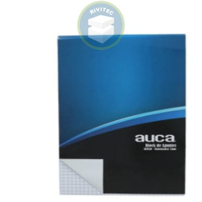 BLOCK PREPICADO OFICIO AUCA MAT 7MM