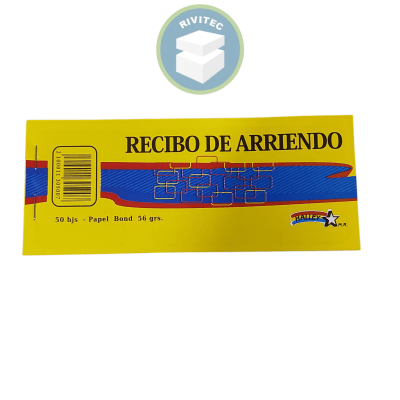 RECIBO DE ARRIENDO
