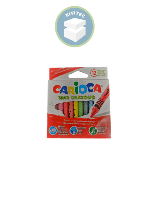 CRAYON CERA 12 COLORES