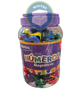NUMEROS MAGNETICOS DE GOMA EVA 88 PIEZAS