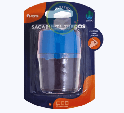 SACAPUNTA PARA ZURDOS CON DEPOSITO