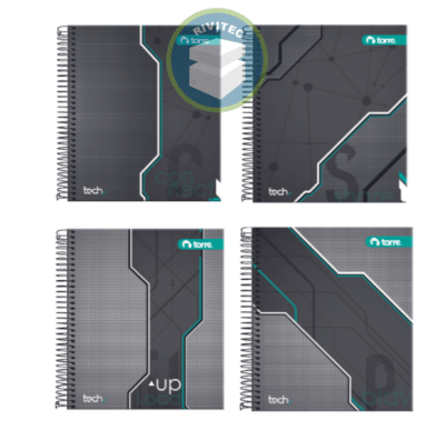 CUADERNO 5 MM 100 HOJAS TECH