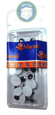 SET OJOS LOCOS 20 PARES MARZU