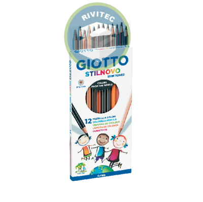 LAPICES 12 COLORES DE PIEL