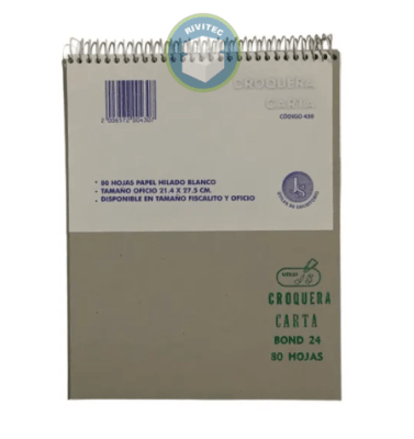 CROQUERA CARTA HILADO