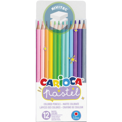 LAPICES 12 COLORES PASTEL