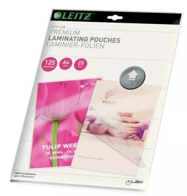 LAMINAS TERMOLAMINAR A3/125MIC/25UN