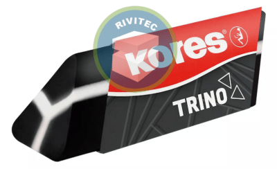 GOMA DE BORRAR TRIANGULAR NEGRA