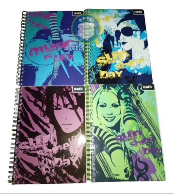 CUDERNO UNIVERSITARIO 120 HOJAS MUSICA