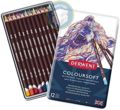 LAPIZ COLOURSOFT 12 UN LATA