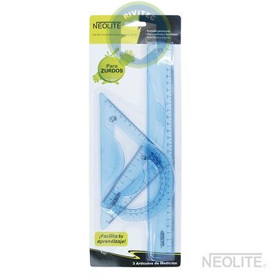 SET GEOMÉTRICO ZURDOS 3PZS