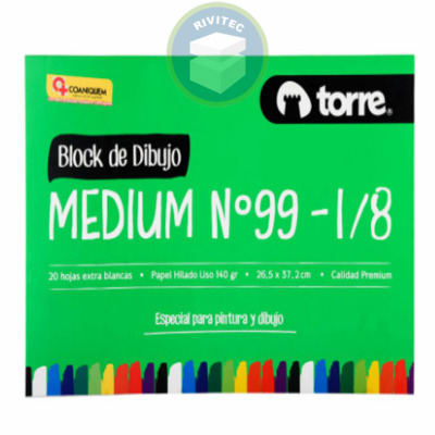 BLOCK DIBUJO 1/8 TORRE