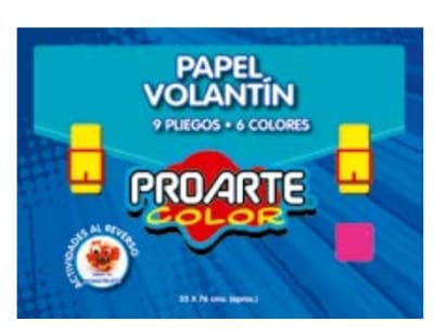 ESTUCHE PAPEL VOLANTIN PROARTE