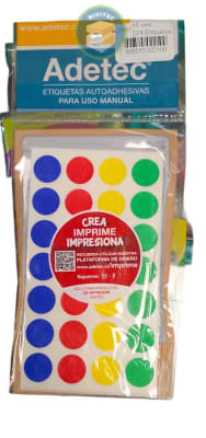 ETIQUETA MANUAL CIRCULAR 4 COLORES