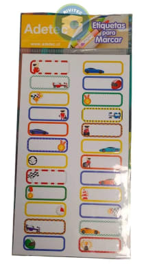 ETIQUETAS DE AUTOS PARA MARCAR