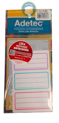 ETIQUETA DE LINEA COLORES