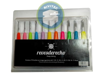 11 AGUJAS DE CROCHET