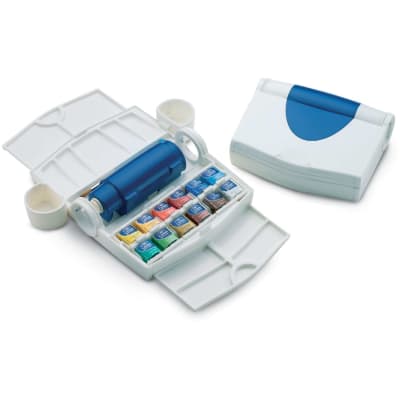 ACUARELA COTMAN MEDIO GODET FIELD+PINCELL