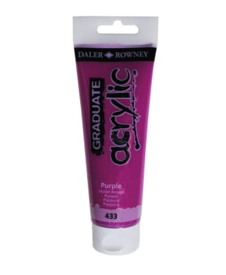 ACRILICO 120ML PURPLE 433 DALER ROWNEY