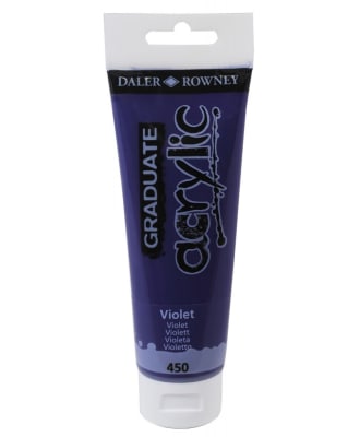 ACRILICO 120 ML VIOLETA 450 DALER ROWNEY