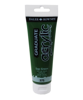 ACRILICO 120ML SAP GREEN 375 DALER ROWNEY