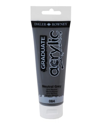 ACRILICO NEUTRAL GREY 120ML 084 DALER ROWNEY