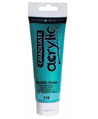 ACRILICO VERDE METALICO 120ML