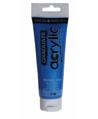 ACRILICO AZUL METALICO 120ML