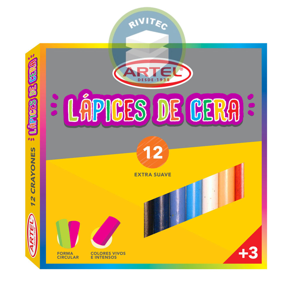 LAPICES DE CERA ARTEL 121