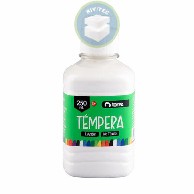TEMPERA BLANCA 250 ML TORRE1