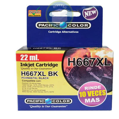 TINTA 667 XL NEGRA 22 ML1