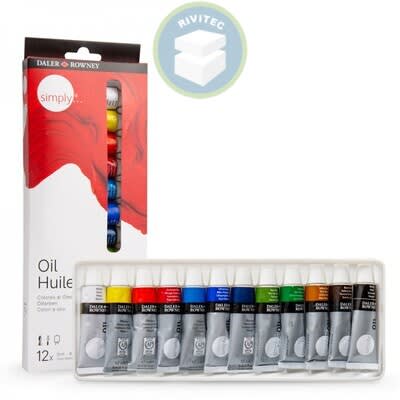 SET PINTURA OLEO 12X12ML1