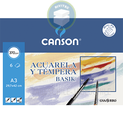 BLOCK ACUARELA TEMPERA A31