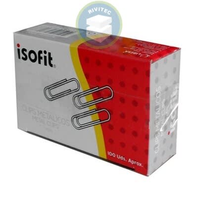 CLIPS METAL 78MM 50UN ISOFIT1