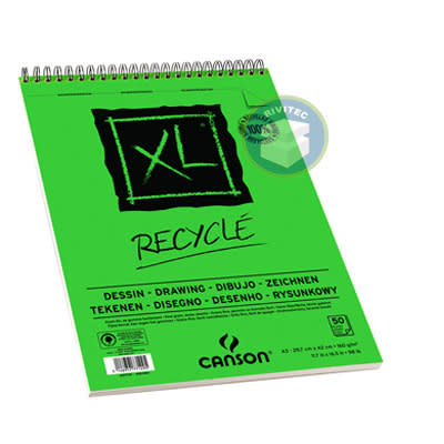 CROQUERA XL RECYCLE A3 50H 160GR1