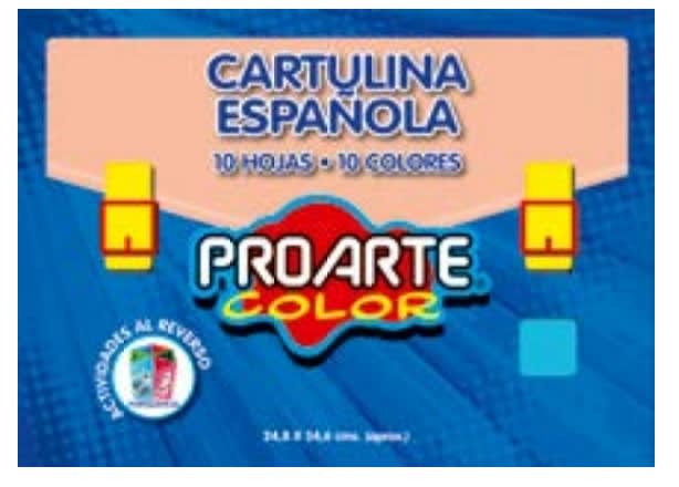 ESTUCHE CARTULINA ESPAÑOLA PROARTE1