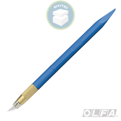 CUCHILLO DE ARTE ANGULO 30° AZUL +5 REP1