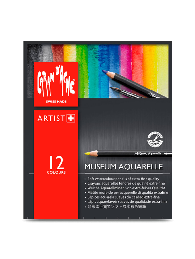 LAPICES ACUARELLE MUSEUM 12 COLORES1