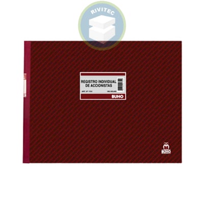 LIBRO REGISTRO DE ACCIONISTAS 100 HOJAS1