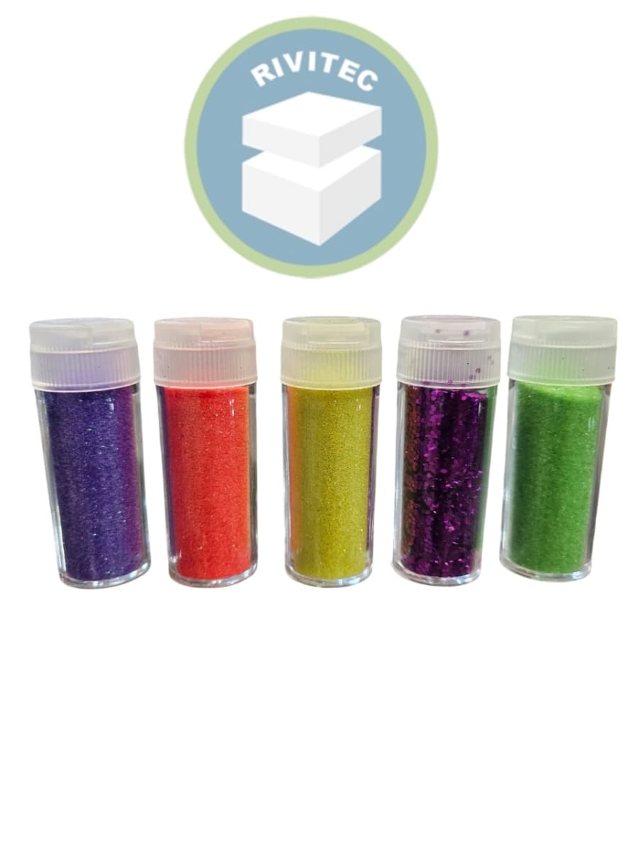 TUBOS ESCARCHA COLORES HAND1