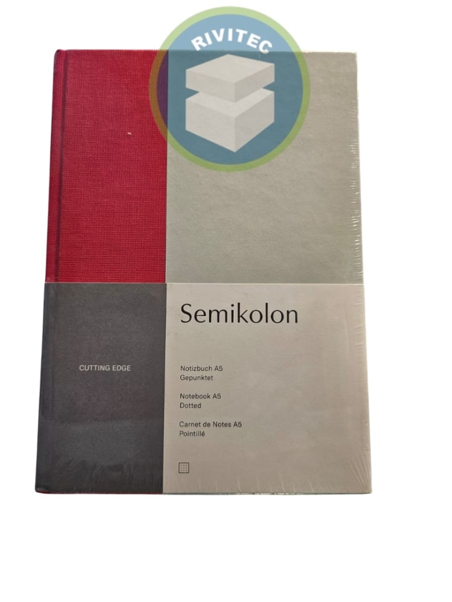 CUADERNO A5 CHERRY/PISTACHIO PUNTOS2