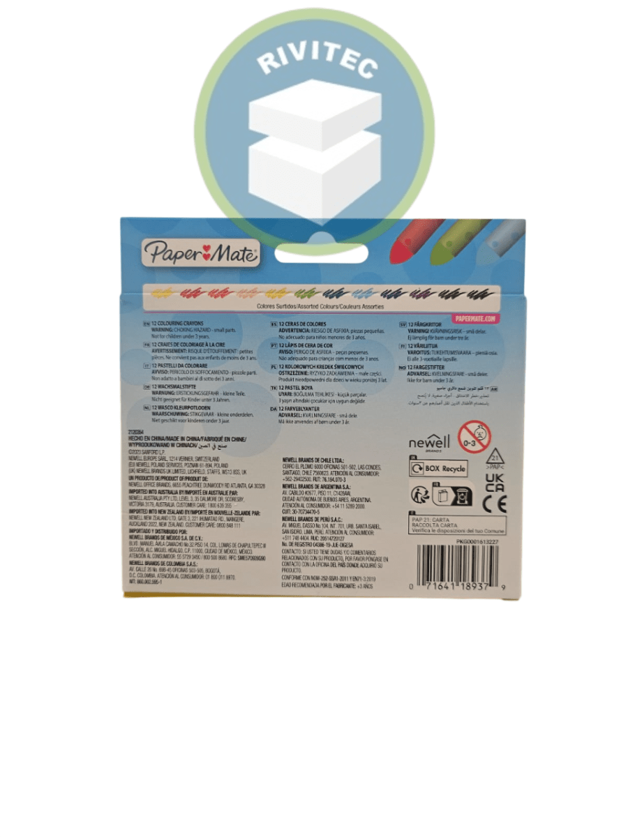 CRAYON REDONDO JUMBO PAPER MATE1