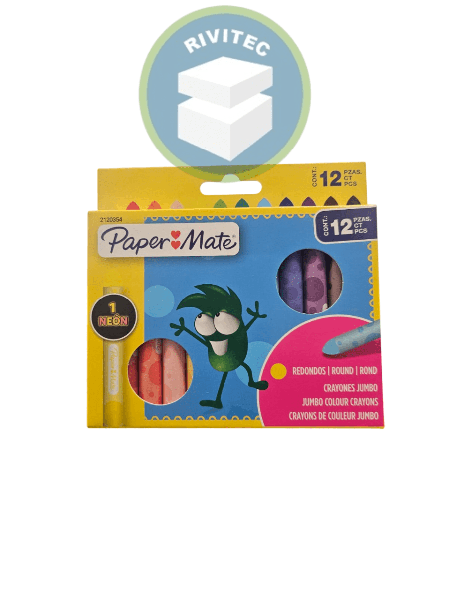 CRAYON REDONDO JUMBO PAPER MATE2