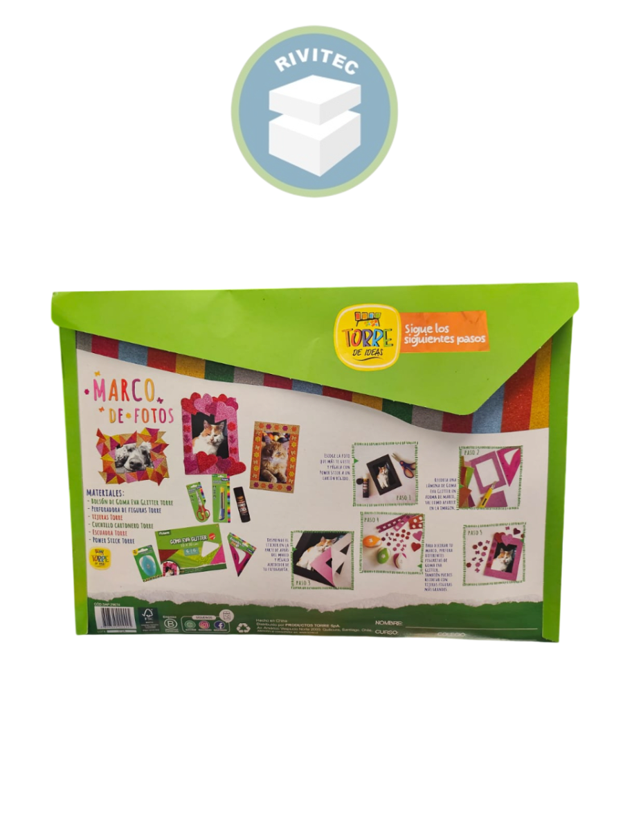 ESTUCHE GOMA EVA GLITTER AUTOADHESIVA1