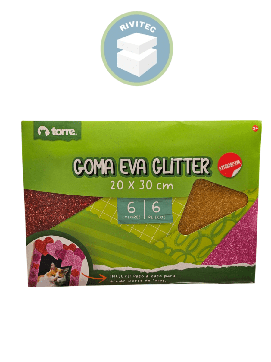 ESTUCHE GOMA EVA GLITTER AUTOADHESIVA2